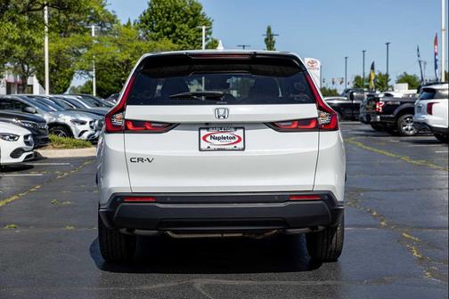 Platinum White Pearl 2024 Honda CR-V EX-L AWD