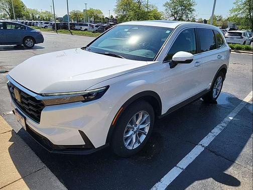 Platinum White Pearl 2024 Honda CR-V EX-L AWD