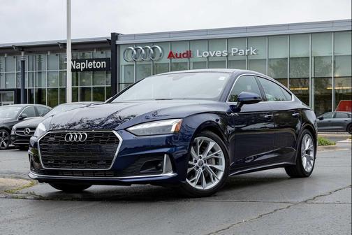 Navarra Blue Metallic 2020 Audi A5 Sportback 45 Premium Plus