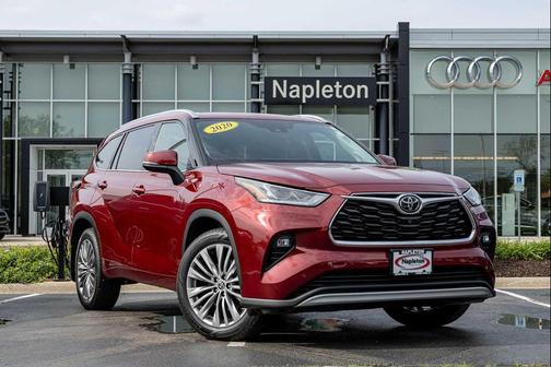 Ruby Flare Pearl 2020 Toyota Highlander Platinum