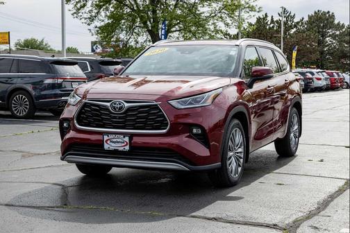 Ruby Flare Pearl 2020 Toyota Highlander Platinum