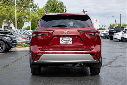 Ruby Flare Pearl 2020 Toyota Highlander Platinum