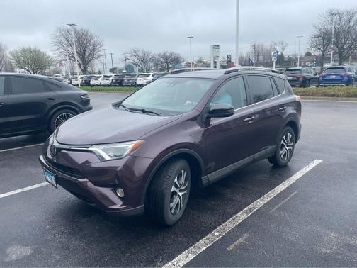 Black Currant Metallic 2017 Toyota RAV4 LE