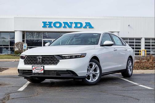 Platinum White Pearl 2026 Honda Accord LX 1.5T