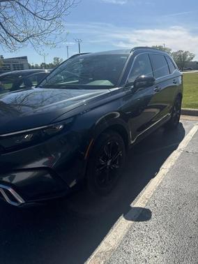 Meteorite Gray Metallic 2023 Honda CR-V Hybrid Sport Touring AWD