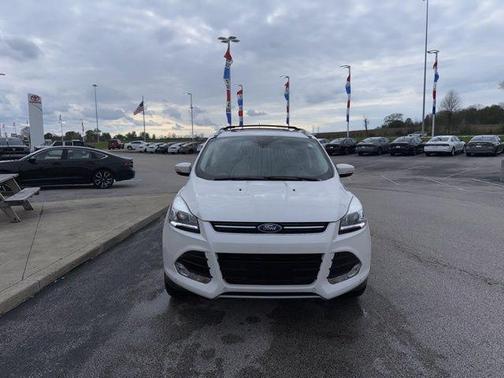 White Platinum Clearcoat Metallic 2016 Ford Escape Titanium