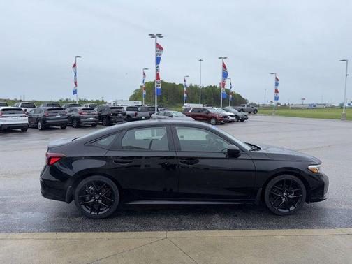 Crystal Black Pearl 2025 Honda Civic Sport