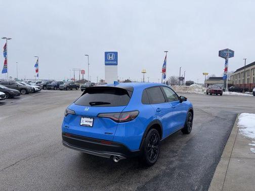 Boost Blue Pearl 2026 Honda HR-V AWD Sport