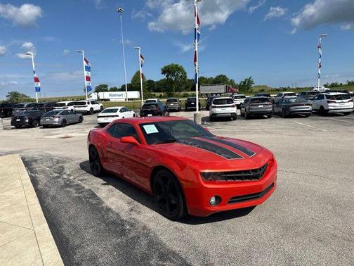 Orange Metallic 2013 Chevrolet Camaro 2LT