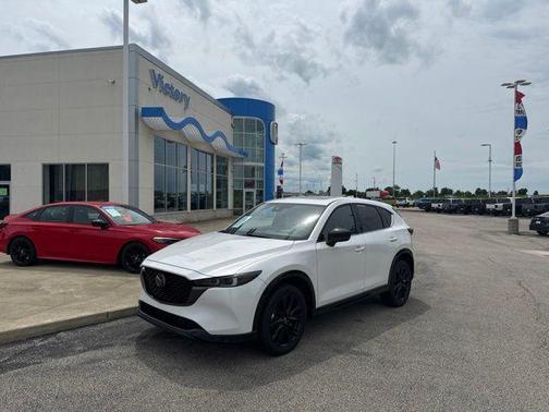 Rhodium White Metallic 2024 Mazda CX-5 2.5 Carbon Turbo