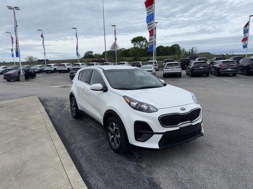 Clear White 2020 Kia Sportage LX