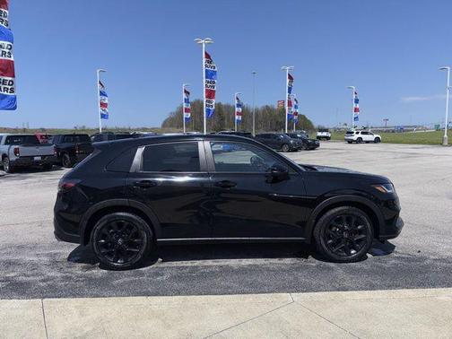 Crystal Black Pearl 2024 Honda HR-V Sport
