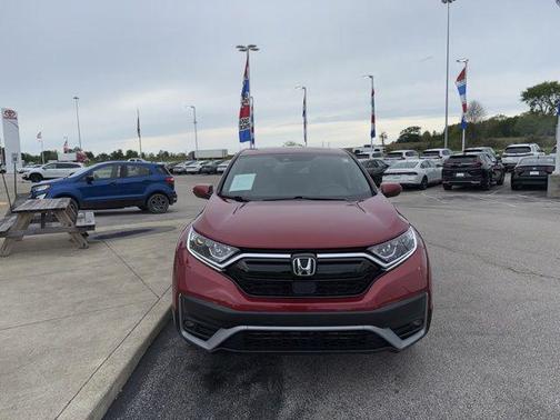 Radiant Red Metallic 2022 Honda CR-V AWD EX