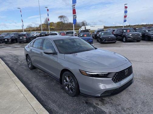 Gray 2025 Honda Accord Hybrid EX-L