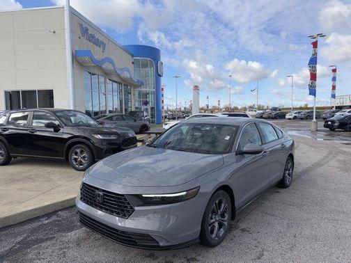 Gray 2025 Honda Accord Hybrid EX-L