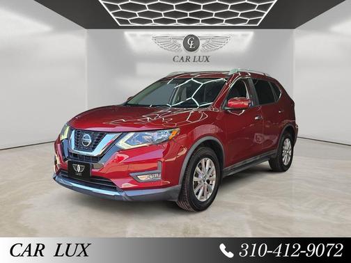 Scarlet Ember 2018 Nissan Rogue SV