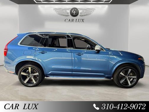 Bursting Blue Metallic 2017 Volvo XC90 Hybrid T8 R-Design