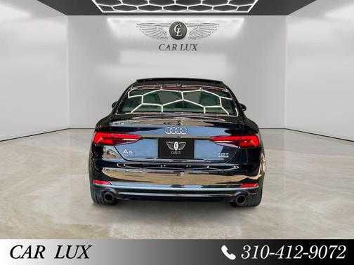 Brilliant Black 2018 Audi A5 2.0T Premium