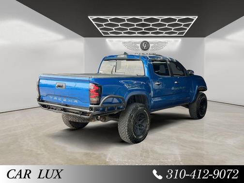 Blazing Blue 2018 Toyota Tacoma Limited