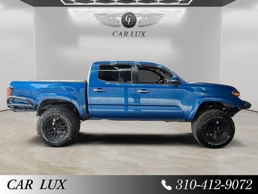 Blazing Blue 2018 Toyota Tacoma Limited