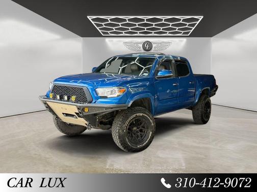 Blazing Blue 2018 Toyota Tacoma Limited