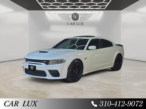 White Knuckle Clearcoat 2021 Dodge Charger R/T Scat Pack