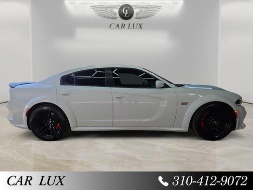 White Knuckle Clearcoat 2021 Dodge Charger R/T Scat Pack