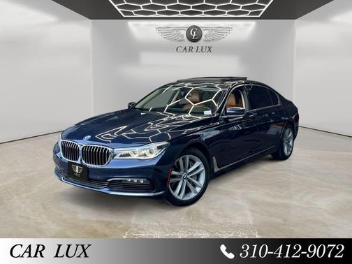 Imperial Blue Metallic 2018 BMW 750 i xDrive