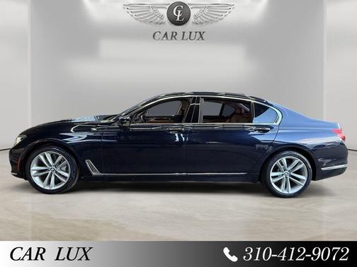 Imperial Blue Metallic 2018 BMW 750 i xDrive