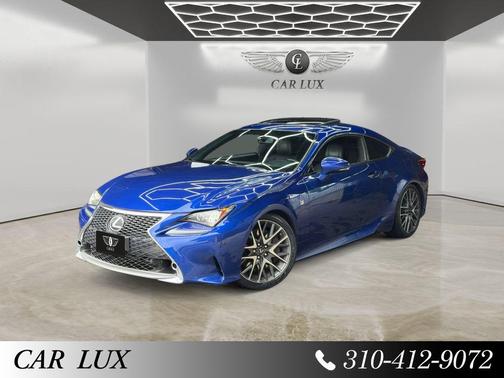 Ultrasonic Blue Mica 2.0 2015 Lexus RC 350 Base