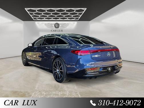 Blue 2022 Mercedes-Benz EQS 450+ 4MATIC