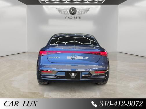 Blue 2022 Mercedes-Benz EQS 450+ 4MATIC
