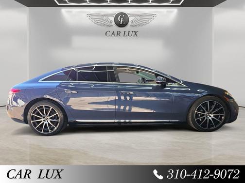 Blue 2022 Mercedes-Benz EQS 450+ 4MATIC
