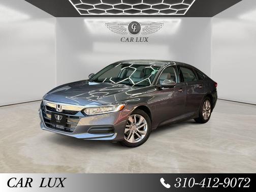 Modern Steel Metallic 2018 Honda Accord LX