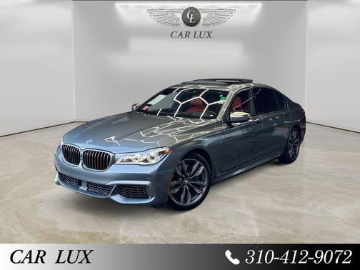Gray Metallic 2018 BMW M760 xDrive