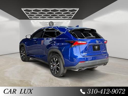 Ultrasonic Blue Mica 2.0 2017 Lexus NX 200t F Sport