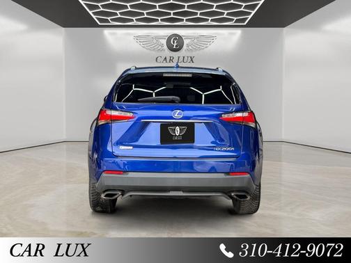 Ultrasonic Blue Mica 2.0 2017 Lexus NX 200t F Sport