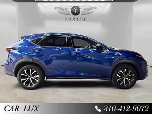 Ultrasonic Blue Mica 2.0 2017 Lexus NX 200t F Sport