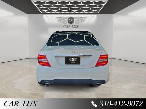White 2014 Mercedes-Benz C-Class C 350 Sport