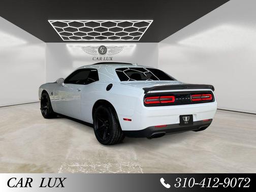 White Knuckle Clearcoat 2019 Dodge Challenger SRT Hellcat
