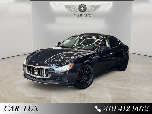 Black 2017 Maserati Ghibli Base