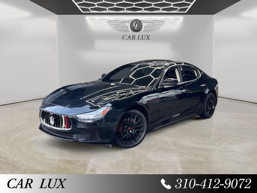 Black 2017 Maserati Ghibli Base