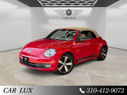 Red 2013 Volkswagen Beetle 2.0T