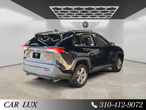 Midnight Black Metallic 2022 Toyota RAV4 Hybrid LE