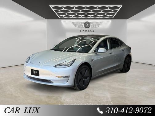 Silver 2018 Tesla Model 3 Long Range