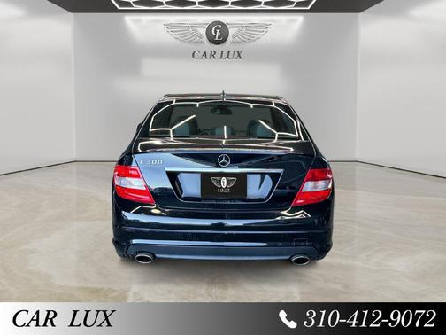 Black 2009 Mercedes-Benz C-Class Luxury