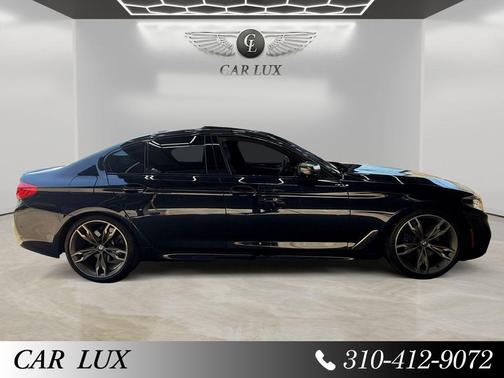 Carbon Black Metallic 2019 BMW M550 i Xdrive