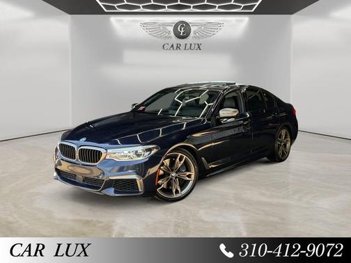 Carbon Black Metallic 2019 BMW M550 i Xdrive
