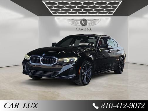 Jet Black 2024 BMW 330 330i