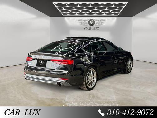 Black 2018 Audi A5 2.0T Premium Plus